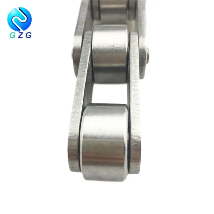 Stainless steel conveyor chains (M series) showing